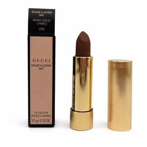 Gucci Rouge à Lèvres Mat Matte Lipstick
209 Mona Leslie Cameo NIB